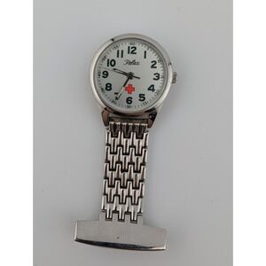 Reflex‎ Healthcare Fob Watch Silver 26mm Case- New Battery